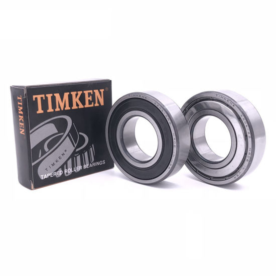 Timken Marque Original Groove Groove Roulement 6209 6211 6213 6215 6217 Z / ZZ / RS / 2RS / RZ / 2RZ